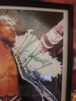 AEW Will Ospreay firmado 45/50 Rob Schamberger