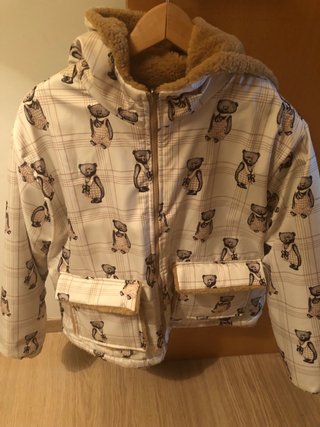 Chaqueta ositos chica borreguito