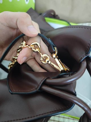 Bolso Loewe Flamenco Piel Napa Marrón