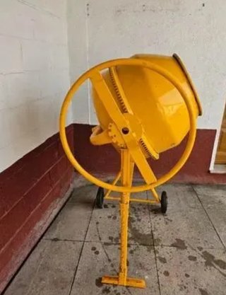 Hormigonera Eléctrica Amarilla