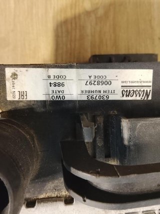 Radiador de agua 93868887 renault trafic 5479