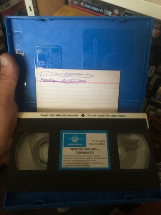 VHS Pepe no me des tormento
