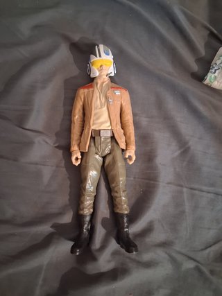 Figura Poe Dameron Piloto Casco Star Wars