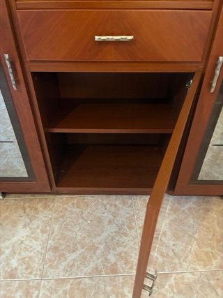 Mueble de salón madera cerezo