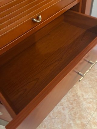 Mueble de salón madera cerezo