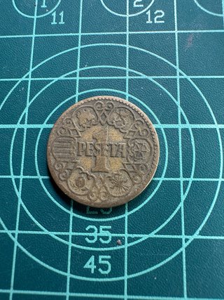 Moneda antigua 1 Peseta
