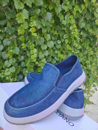 Espadrillas uomo mocassino jeans 40 a 45