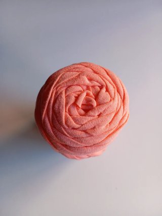 Ovillo trapillo coral