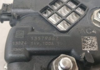 Opel 438234 alternador 13579662 astra j lim. cosmo