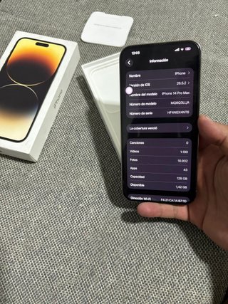 iPhone 14 Pro Max 128GB Plata