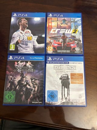 Lote ps4 10 juegos