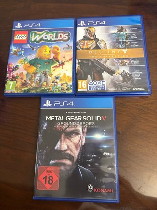 Lote ps4 10 juegos