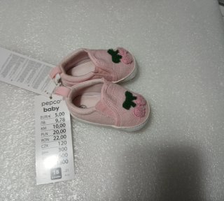 Scarpine bimba rosa n. 18