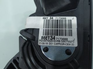 Pedal del acelerador peugeot 9674829180 308 515998