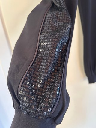 Pantaloni Liu Jo neri con paillettes