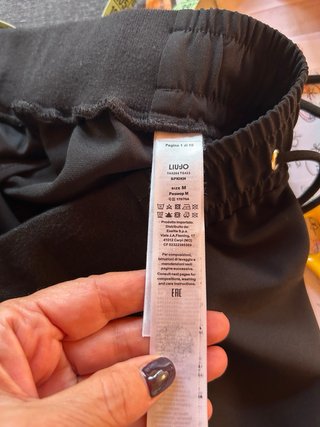 Pantaloni Liu Jo neri con paillettes