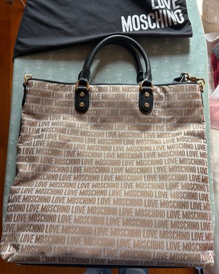 Borsa Love Moschino Beige/Oro