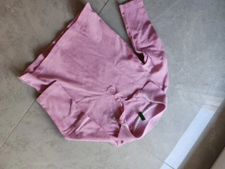 Polo Benetton rosa