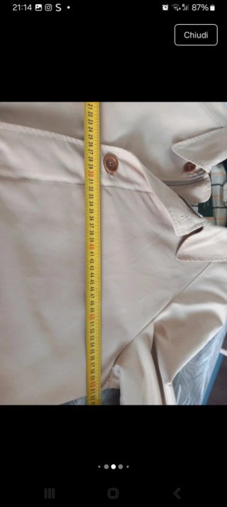 Giacca impermeabile uomo Brookfield beige 48