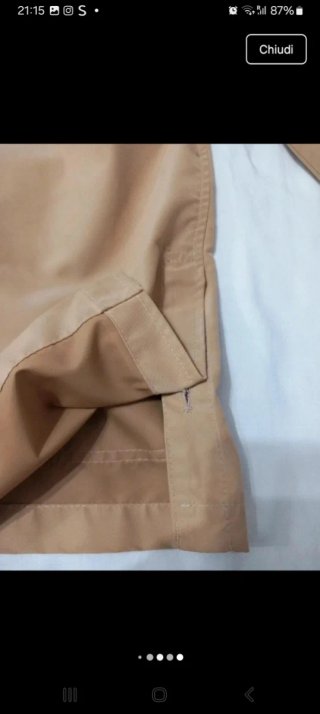 Giacca impermeabile uomo Brookfield beige 48