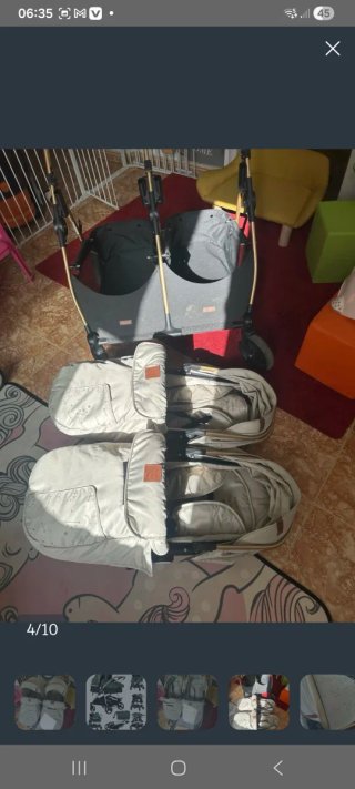 Carrito Gemelar Chipolino Due Smart