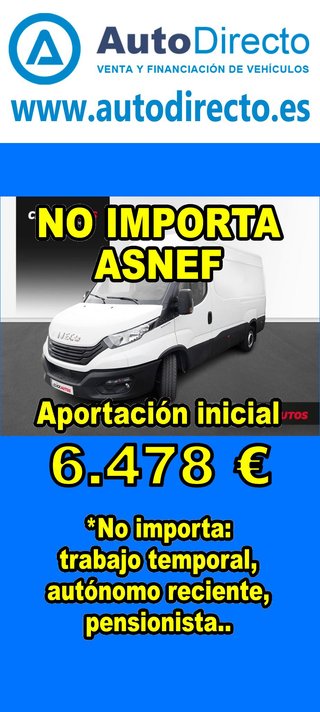 IVECO DAILY FURGON + PLATAFORMA ELEV. 2.3 156CV 35S16 V H2