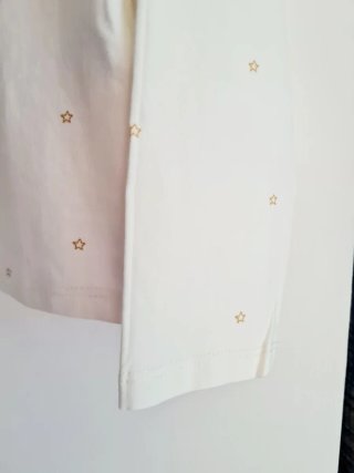 Camiseta cuello alto estrellas 9-10 años