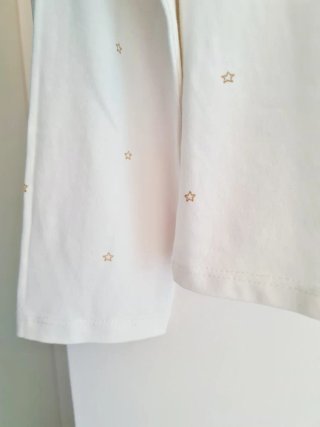Camiseta cuello alto estrellas 9-10 años