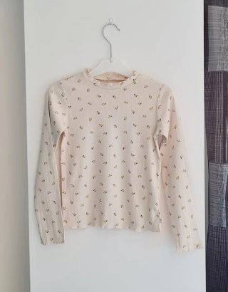Camiseta floral 9-10 años