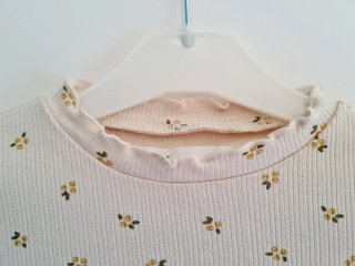 Camiseta floral 9-10 años