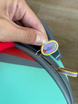 Valigia per Bambini Boppi Robot Blu e Rosso