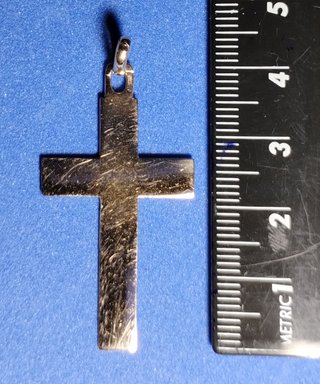 Colgante cruz de oro 18K