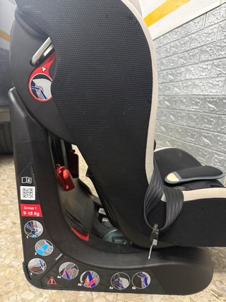 Silla Coche Chicco Grupo 1 + protector