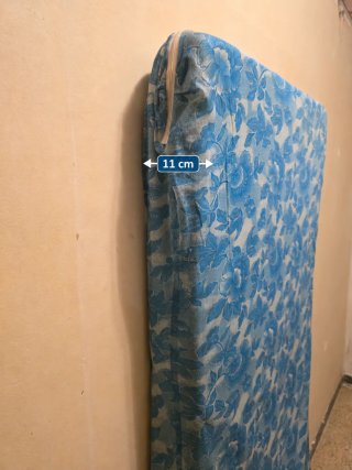 Colchón de espuma cama nido 180x72x11 cm con funda