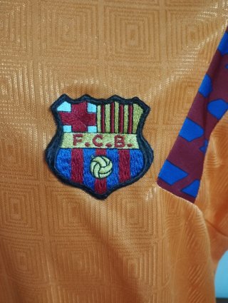 Camiseta FC Barcelona Naranja Talla L