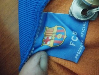 Camiseta FC Barcelona Naranja Talla L