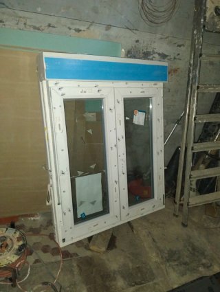 Ventana PVC doble hoja