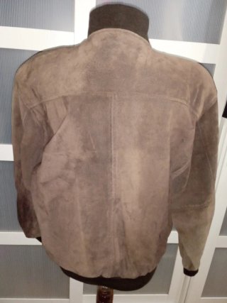 Cazadora Bomber Vintage Marrón