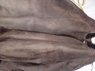 Cazadora Bomber Vintage Marrón