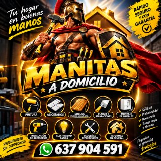 Manitas a domicilio.