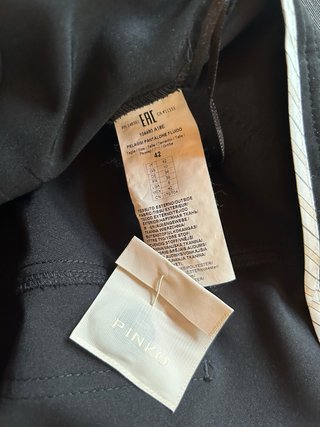 Pantaloni Pinko neri cargo
