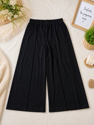 Pantalón negro ancho