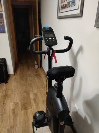 Bicicleta Estática DOMYOS Negra