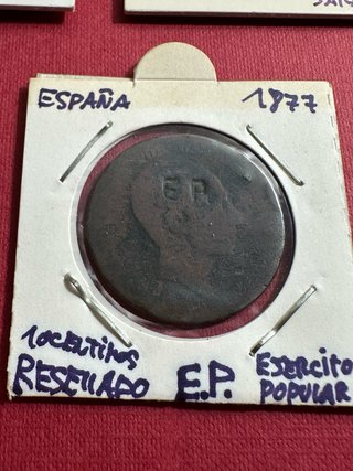 Lote monedas y insignias Guerra Civil FAI CNT EP..