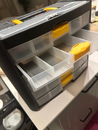Caja de herramientas organizadora. 35x45 ca.