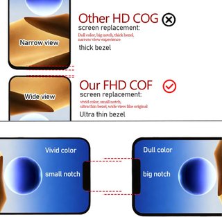 FTDLCD Schermo iPhone 15 Pro 6.1'' FHD Touch
