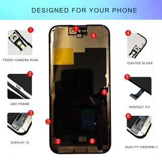 FTDLCD Schermo iPhone 15 Pro 6.1'' FHD Touch