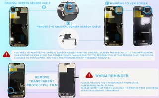 FTDLCD Schermo iPhone 15 Pro 6.1'' FHD Touch