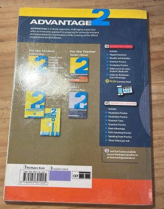 libros de inglés de 2 bach advantage