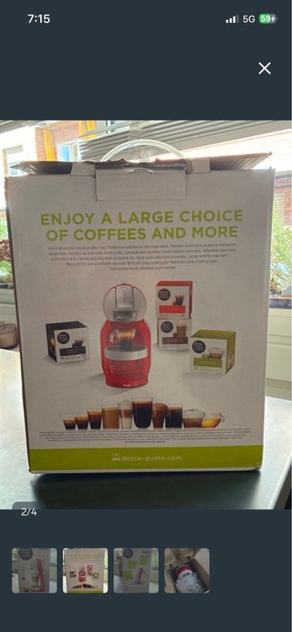 Cafetera Dolce Gusto Mini Me DeLonghi